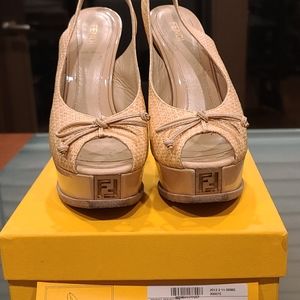 Fendi platform summer shoes